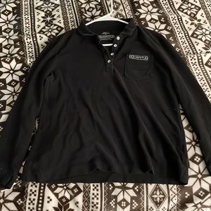 Long sleeve chipotle polo